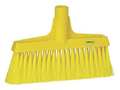 Vikan 9 1/2 in Sweep Face Broom Head, Soft, Synthetic, Yellow 31046