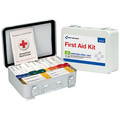 First Aid Only First Aid Kit w/House, 83pcs, 9x6", WHT 91348