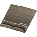 Fellowes Mousepad w/ Wrist Support, Graphite 9184001