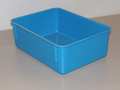 Molded Fiberglass Nesting Container, Blue, Fiberglass Reinforced Composite, 11 3/4 in L, 8 3/4 in W, 4 1/8 in H 9201085268