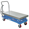 Vestil Air Hydraulic Steel Cart, 1500 lb. Cap, 24"W, 47-1/4"L AIR-1500-D