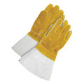 Bdg Welding Gloves, L, Gauntlet, 5" Cuff L 64-1-888