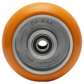 Albion Caster Wheel, 5"x2", Orange AN0522808MAX