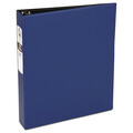 Zoro Select 1-1/2" Round Economy Binder, Blue, 11 x 8.5 AVE03400
