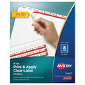 Avery Dennison Label Dividers, 8 Tab, PK25 11447