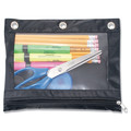 Advantus Binder Pouch for Pencil, Black AVT-67024