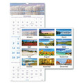 At-A-Glance 3 Month Wall Calendar, Scenic DMW503-28