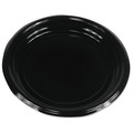 Boardwalk Disp Plastic Plate, 9 in, Black, PK500 BWKPLTHIPS9BL