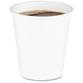 Zoro Select Disp Hot/Cold Cup, 10 oz, White, PK1000 BWKWHT10HCUP
