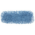 Unisan 24 in L Looped-End Dust Mop, Blue, Cotton/Synthetic UNS 1124