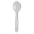 Dixie Disposable Soup Spoon, Plastic, Heavy Weight, PK1000 DIX SH207
