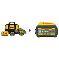 Dewalt Circular Saw Kit, 7-1/4", Bonus Battery DCS578X2