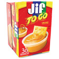 Jif Peanut Butter, 1.5 oz, 36 Ct, PK36 24143