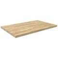 Zoro Select Workbench Top, Butcher Block, 48x30in 800XE3