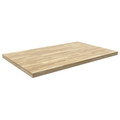 Zoro Select Workbench Top, Butcher Block, 48x30, Radius 800XE6