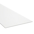 Zoro Select Off-White HDPE Sheet Stock 48" L x 48" W x 0.500" Thick 3HMP3