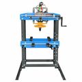 Baileigh Industrial Hydraulic Press, 15 Ton, Manual, Black/Blue HSP-15A