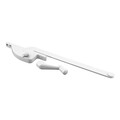 Primeline Tools 9 in., White Diecast, Casement Operator, Left Hand, Teardrop Type (Single Pack) H 3708