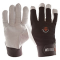 Impacto Anti-Vibration Gloves, L, Black/White, PR BG413L