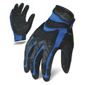 Ironclad Performance Wear Impact Mechanics Glove, Blue/Black, S, PR EXO-MIGB-02-S