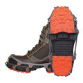 Winter Walking Ice Cleats, Unisex, Gray/Orange, PR JD7710-M