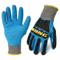 Ironclad Performance Wear Knit Work Glove, L, Blue, HPPE, PR KKC5BWP-04-L