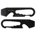 Nite Ize Carabiner Key Clip, 11/16 in Ring Size, Black KMT-01-R3