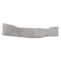 Superior Glove Cut-Resistant Sleeve, Cut Level A5, Seamless Knit, 18 in Length, Thumbhole, Gray/White, XL KTAFGT18SFT