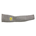 Superior Glove Cut-Resistant Sleeve, Cooling, ANSI/ISEA Cut Level A2, Seamless Knit, 18 in Length, Gray, XL KTAG1T18/X