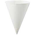 Konie Rolled Rim Paper Cone 6 oz. White, Pk5000 KCI 6.0KBR