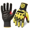 Ironclad Performance Wear Knit Work Glove, L, Grey, HPPE, Tungsten, PR KCI9PU-04-L