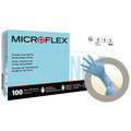 Ansell MICROFLEX(R) N85, Nitrile Exam Gloves, 3.5 mil Palm, Nitrile, Powder-Free, XL, 100 PK, Blue N85