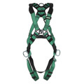 Msa Safety Full Body Harness, XS, Nylon 10197199