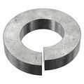 Zoro Select Split Lock Washer, For Screw Size M4 Steel, Black Oxide Finish, 100 PK M37200.040.0001