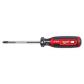 Milwaukee Tool 4 in. #2 Phillips Cushion Grip Screwdriver (Made in USA) MT202