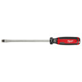 Milwaukee Tool 3/8 in. x 8 in. Slotted Cushion Grip Demolition Screwdriver (Made in USA) MT210