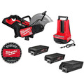 Milwaukee Tool Cut Off Saw and Extra Battery MXF315-2XC, MXFXC406