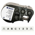Brady Precut Label Roll Cartridge, White, Gloss M4C-750-584