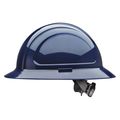 Honeywell North Full Brim Hard Hat, Type 1, Class E, Ratchet (4-Point), Navy Blue N20R080000