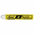 Markal Solid Paint Markers, White, 4-3/4" L 82120