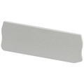 Square D End Cover, Plastic, Screws NSYTRACR44