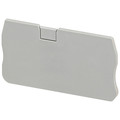 Square D End Cover, Plastic, Screws NSYTRACR42