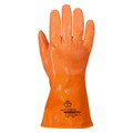 North Sea Chemical Resistant Gloves, Orange, L, PR NS230PUL