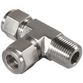 Brennan Industries Instrumentation Fittings, 1/4", Plug, SS N2605-08-08-08-SS