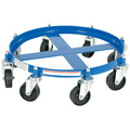 Vestil Mobile Drum Dolly 55 Gallon 2000 lb Cast Iron Casters OCTO-55-CI