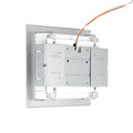 Dual-Lite Sign Recessed Kit, Wall, Aluminum OBN-RMK