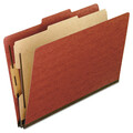 Pendaflex File Folders 8-1/2" x 14", 2/5-Cut Tab, Red, Pk10 PFX2157R