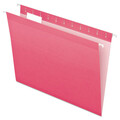 Zoro Select Hanging File Folders, Pink, PK25 PFX415215PIN
