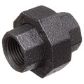 Zoro Select Female BSPT x Female BSPT Malleable Iron Black Coated Malleable Iron Pipe Fitting 793FD7
