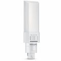 Signify 8 W, Compact LED Bulb, White, Tube, 3000K, 3500K, 4000K Temp. Frosted, Non-Dimmable 8PL-C/T/COR/26H-3CCT/MF10/P/20/1
